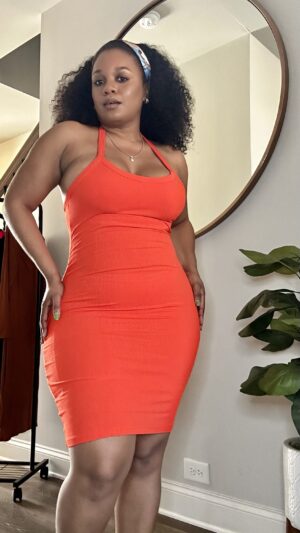 Super Back-out Mini Dress